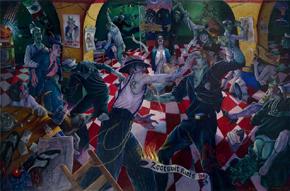 Kill the Pachuco Bastard! by Vincent Valdez Kill the Pachuco Bastard! by Vincent Valdez